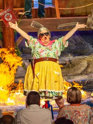 Ma is bringing the heat with fire on water. 