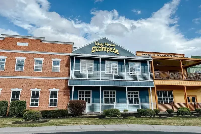 Dolly Parton's Stampede in Pigeon Forge Building